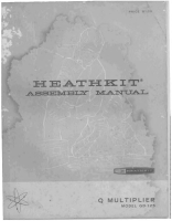 Heathkit GD-125Q - Manual 